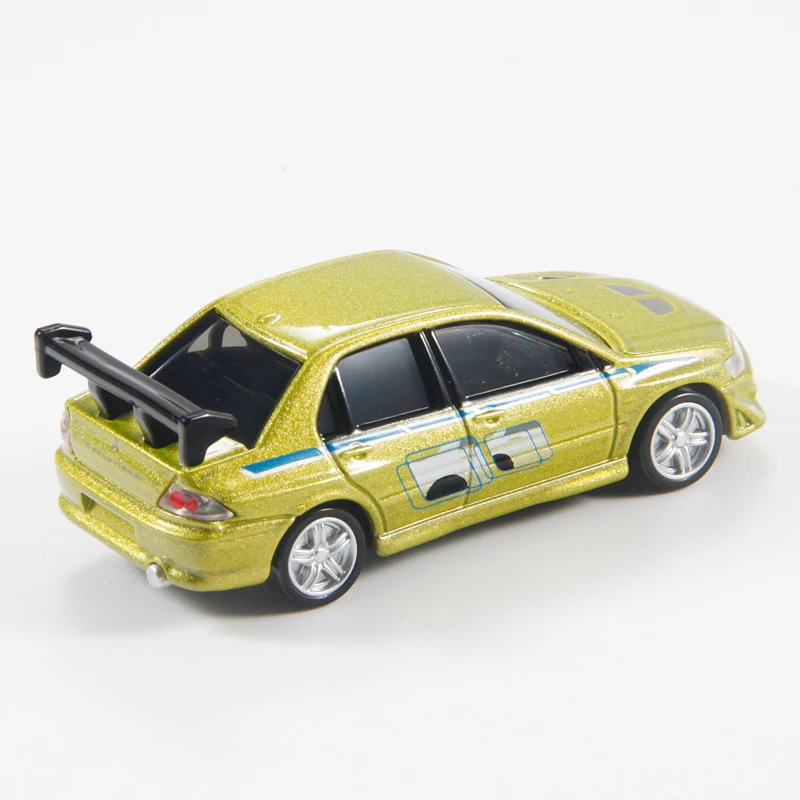 TAKARA TOMY 1:64 флагманский выпуск Форсаж 2 Mitsubishi EVO7 спортивный автомобиль 211358