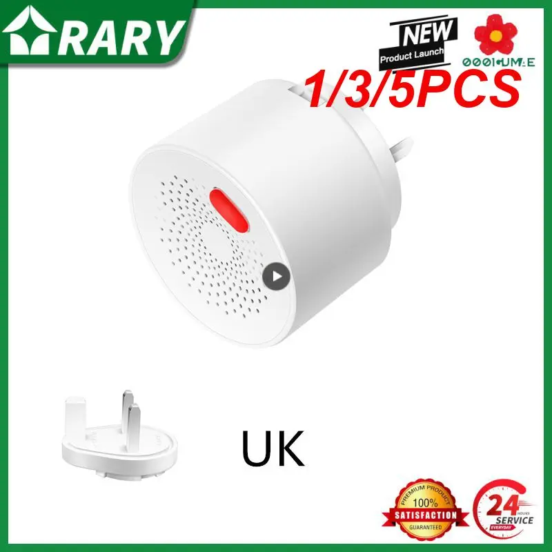 

1/3/5PCS Wifi/Zigbee Tuya Smart Natural Gas Leak Detector Sensor Combustible Gas LPG Leakage Alarm Detector Smart Sensor Home