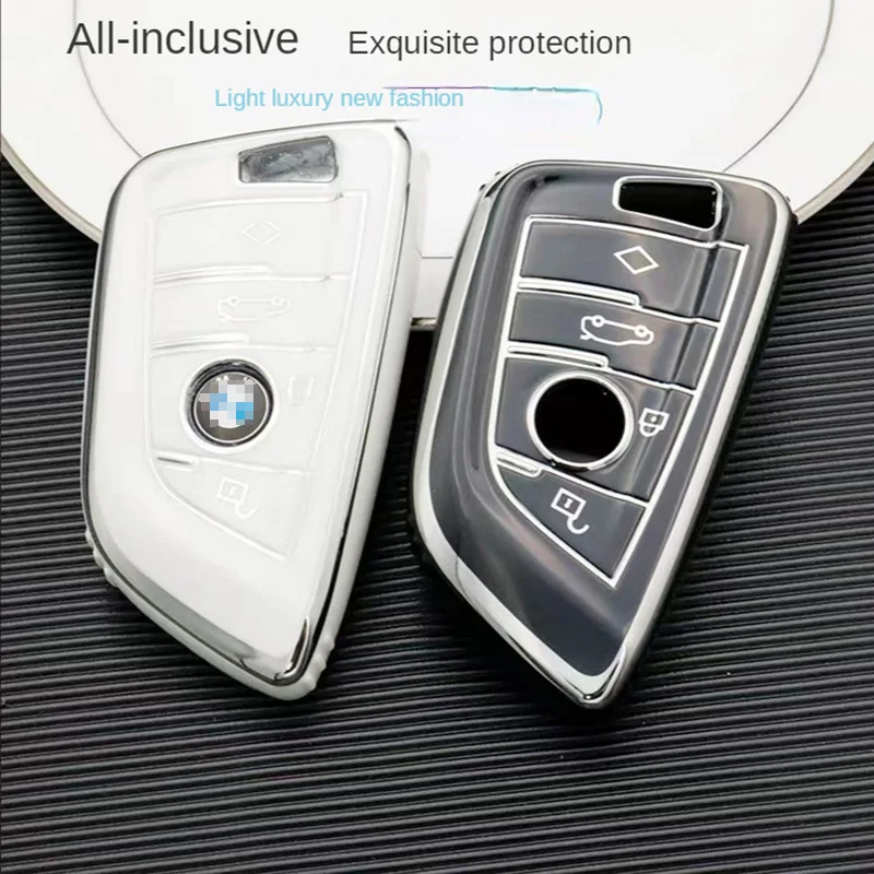 

For BMW 1series 3series 5series 7series 530 X1 X3 X5 X7 X6 X4 protective case TPU Car Key Case Car Accessories Decoration Gift