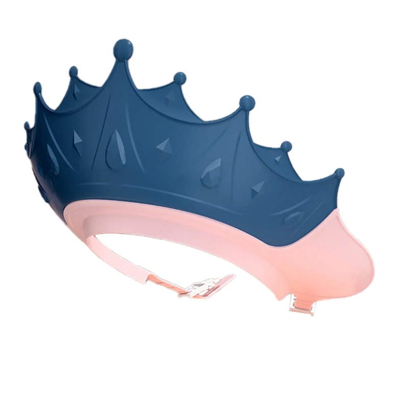 Мягкая детская шапочка для душа регулируемая мытья волос Детская ванны Щит