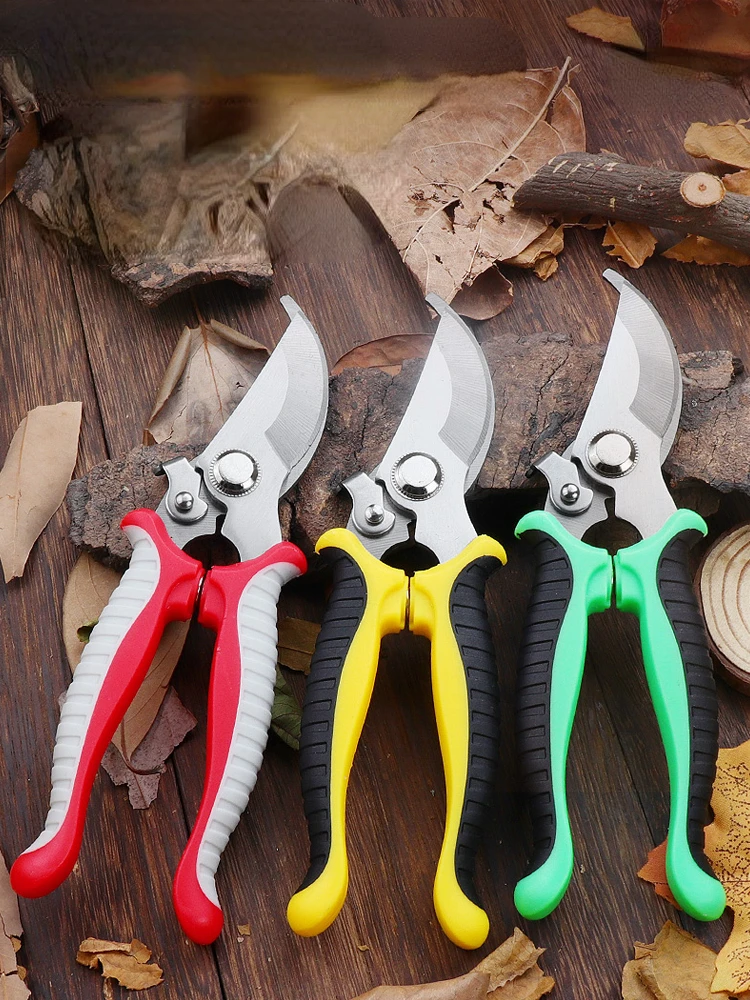 

Gardening scissors pruning shears household pruning branches fruit tree garden flowers special fruit picking shears