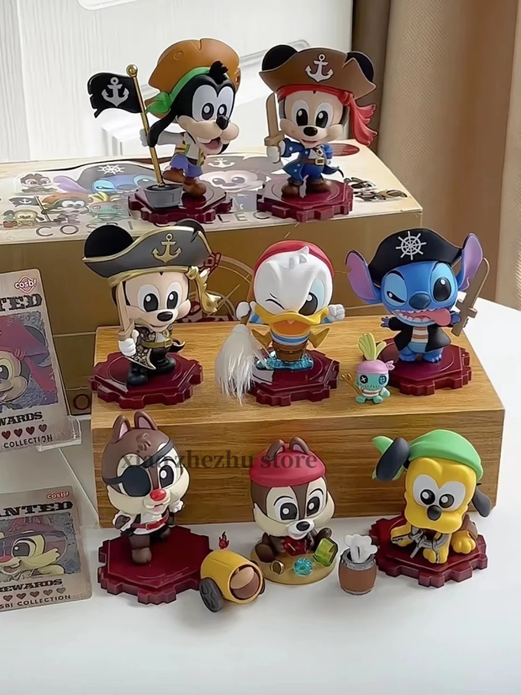 Подлинная серия Микки Маус и его друзья с морскими ботинками Goofy Goof Pluto Stitch Chip N Dale