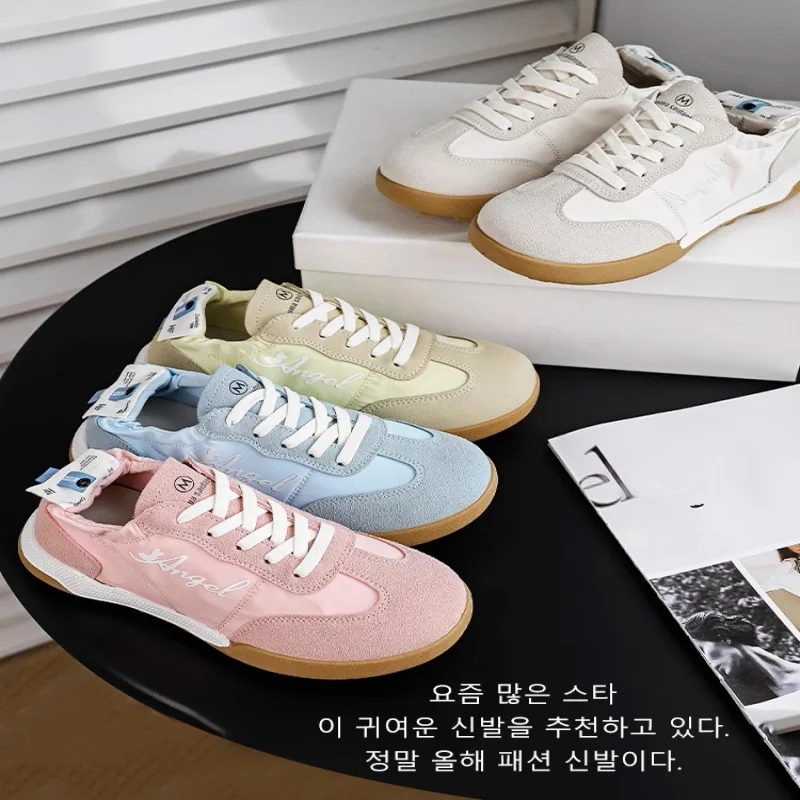 Балетные женские туфли из дышащей кожи