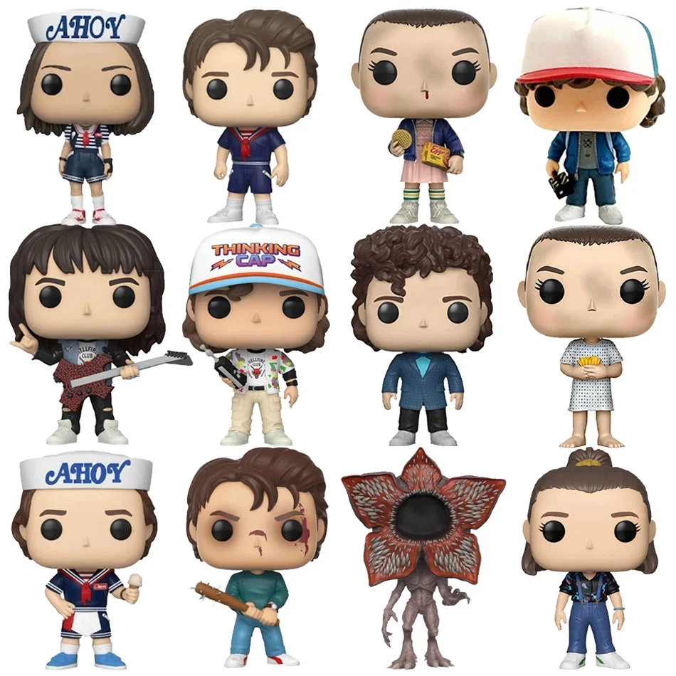 

Stranger Things Montauk Character Eddie Munson Dustin Steve Action Figure Dolls Toys Collection Room Decoration Christmas Gifts