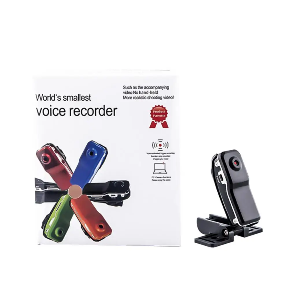 Маленькая камера MD80 диктофон мини HD датчик ночного видения движение DVR микро