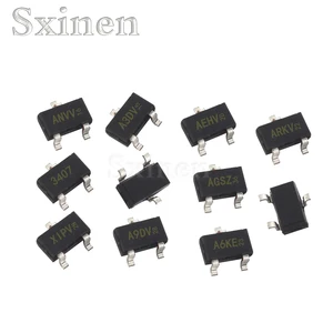 50pcs AO3407 SOT23-3 AO3400 AO3401 AO3402 AO3404 AO3406 A09T A19T A29T A69T MOSFET A79T AO3413 AO3415 AO3415A AO3416 SOT-23