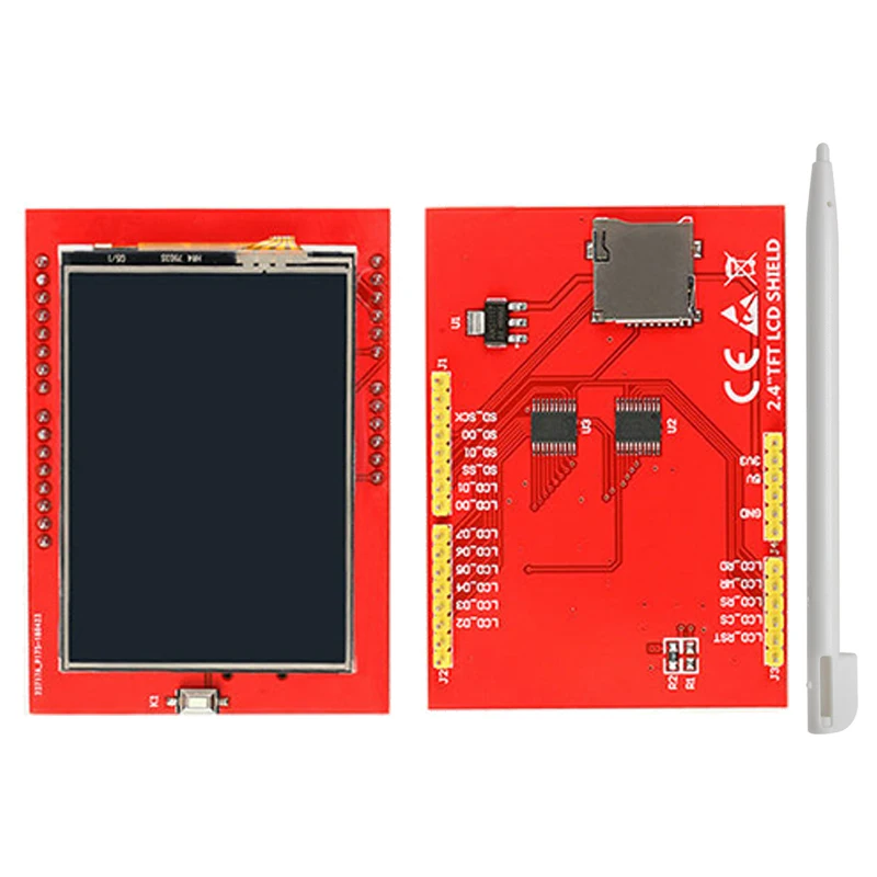 Фото ЖК-модуль TFT 2,4-дюймовый TFT ЖК-экран для платы Arduino UNO R3 и поддерживает mega 2560 с сенсорной ручкой, UNO R3 №4