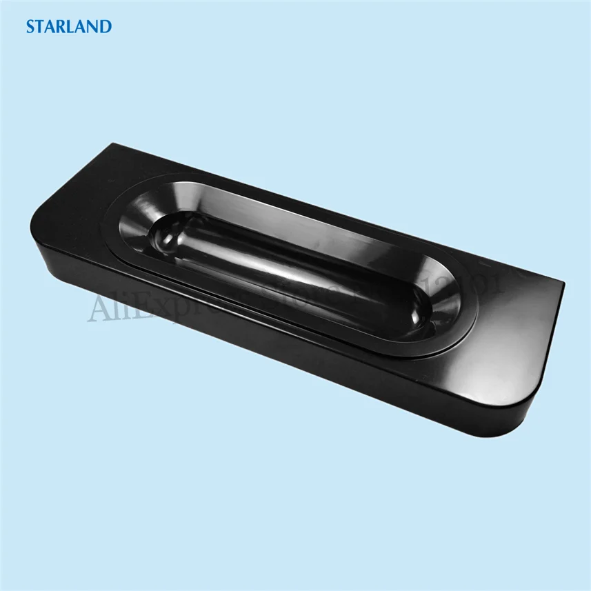 

1 Plastic Drip Tray Front Water Drips Basin Black New Spare Part Of Soft Ice Cream Machines Replacement Fitting Accessory