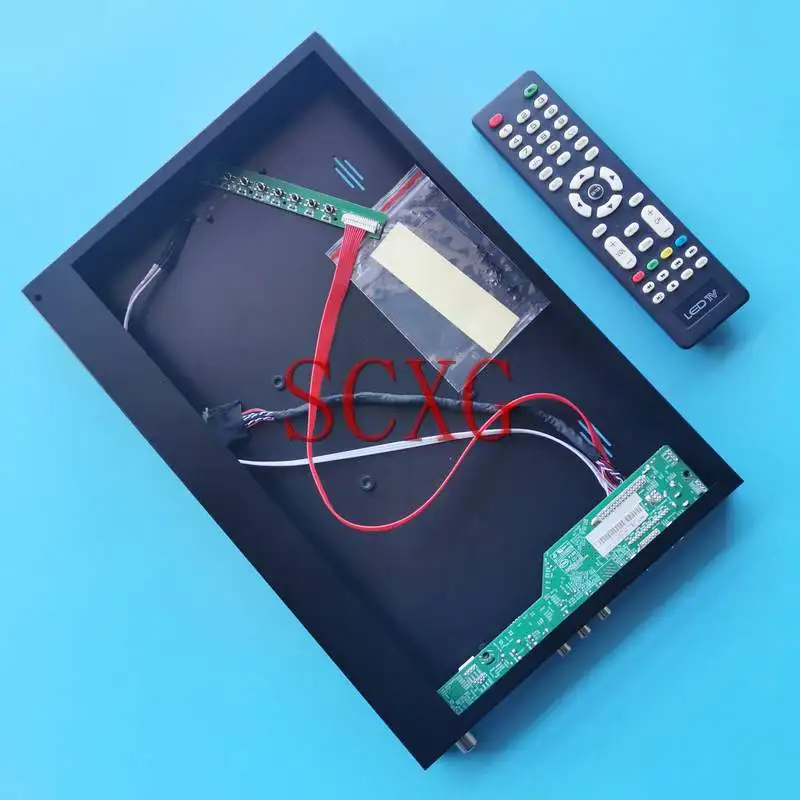 

Для экрана B140XTN03.1 B140XTN03.6 металлический чехол + ТВ аналоговая плата драйвера HDMI-совместимый Комплект «сделай сам» 1366*768 LVDS 40-Pin 14 "VGA USB RF