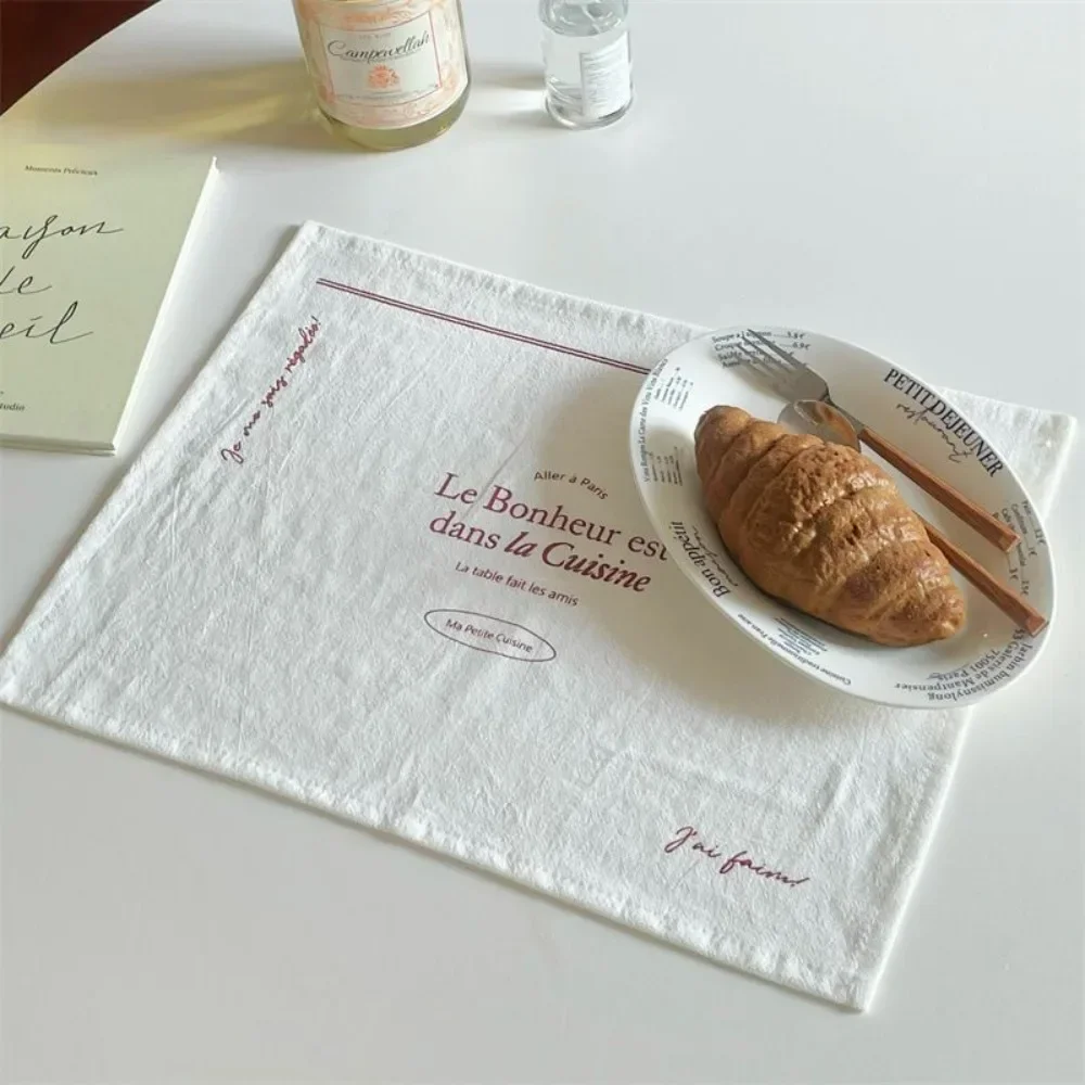 

Мягкие салфетки в стиле ретро с принтом, хлопковая квадратная ткань для фотофона, французские коврики в стиле вестерн, декор стола