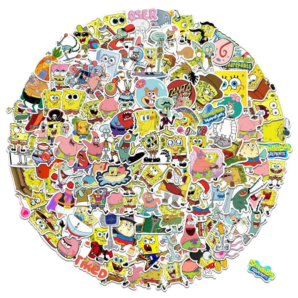 

10/30/50PCS Popular Anime Graffiti Stickers Cartoon Waterproof Stickers Skateboard Luggage Decorative Stickers Wholesale