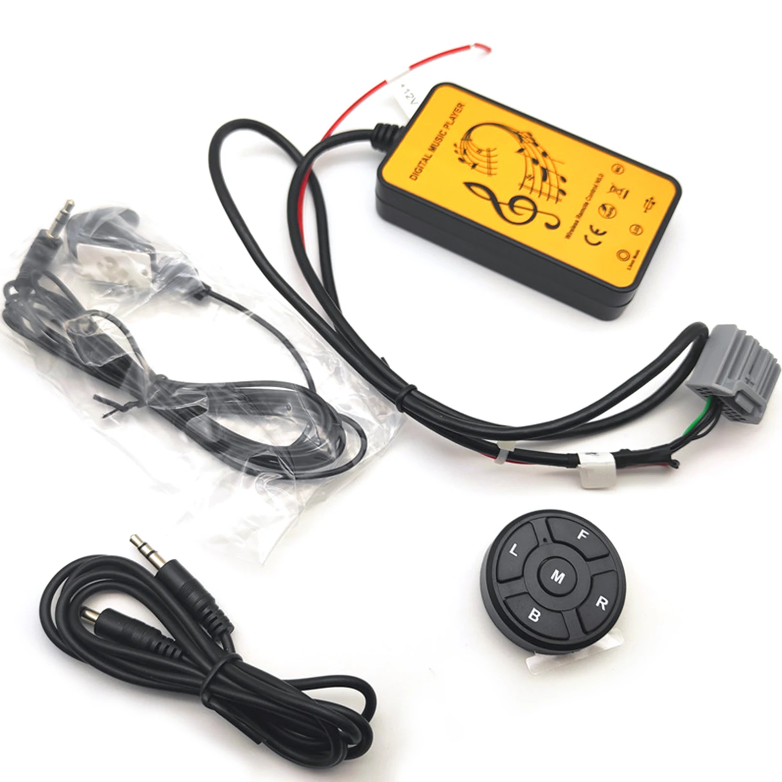 

Amplifier MP3 Player Module Wireless Audio RCA Decoding Board 12V Amplifier Car FM Radio Module Mp3 Players Audio Digital