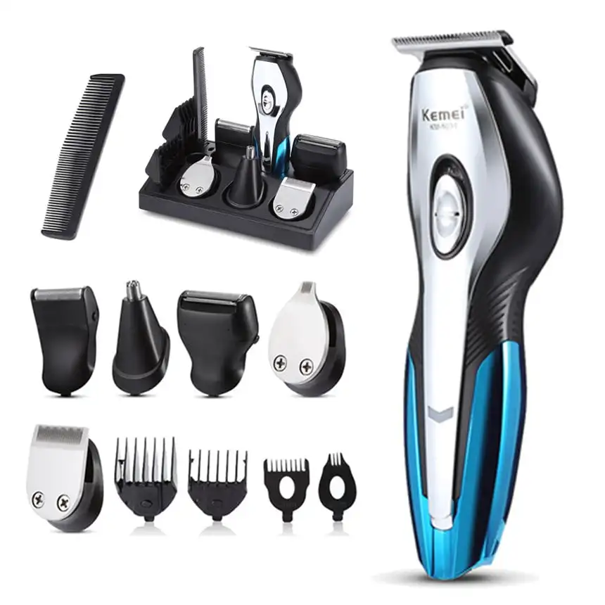 

11-IN-1 Hair Clippers Beard Trimmer Grooming Kit for Men Cord/Cordless Hair Trimmer Body Groomer Nose Shaver Trimmer Hair Cuttin