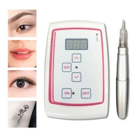 mts micropigmentation device for micropigmented permanent makeup mechine eyebrow lip tattoo machine with digital control panel