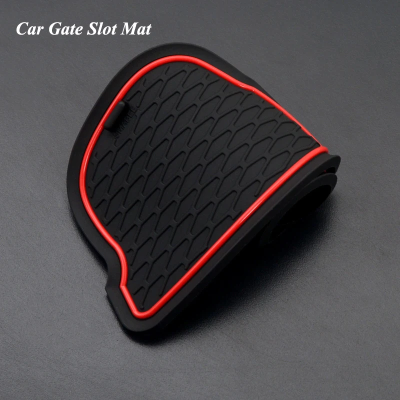 

Anti-Slip Gate Slot Mat Rubber Coaster For Hyundai I30 I30 N 2017-2022 Elantra GT Non-Slip Mats Door Groove Pad Car Accessories