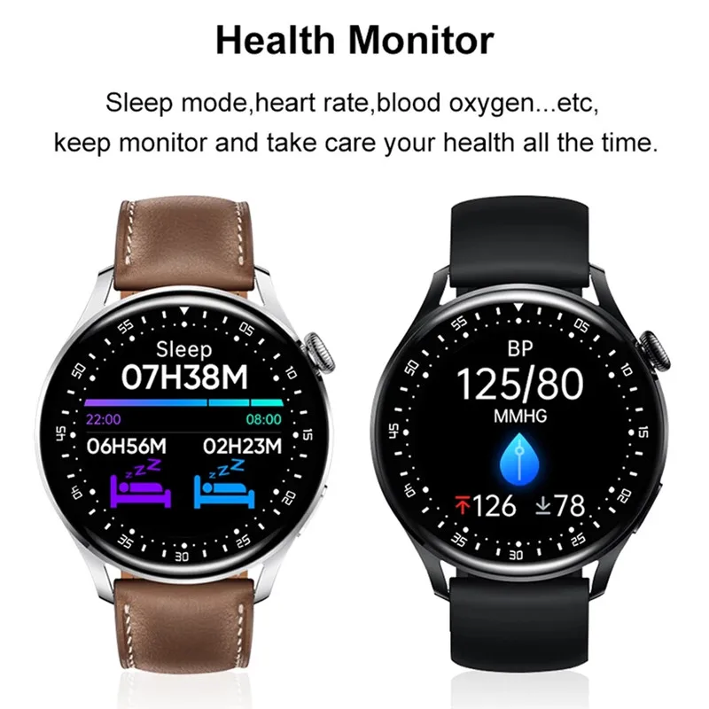 D3 Pro Smart Watch Bluetooth Call Custom Dial Heart Rate mi watch Blood Pressure Oxygen Sleep Smartwatch Sport Watch