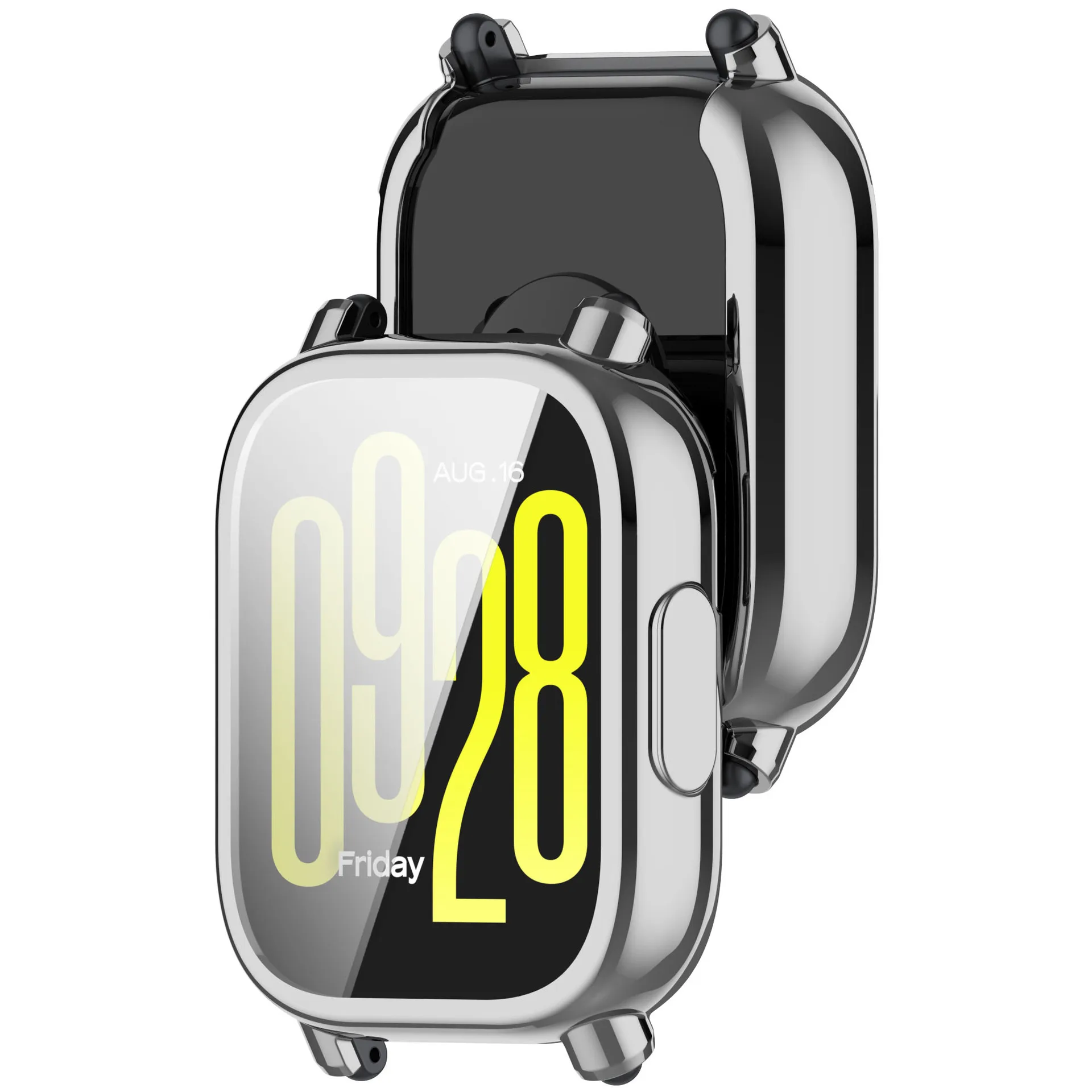 TPU Soft Shell Smartwatch Screen Protector Film Frame Case For Xiaomi Redmi Watch 5 Active / Lite Bumper Cover Smart Accessories
