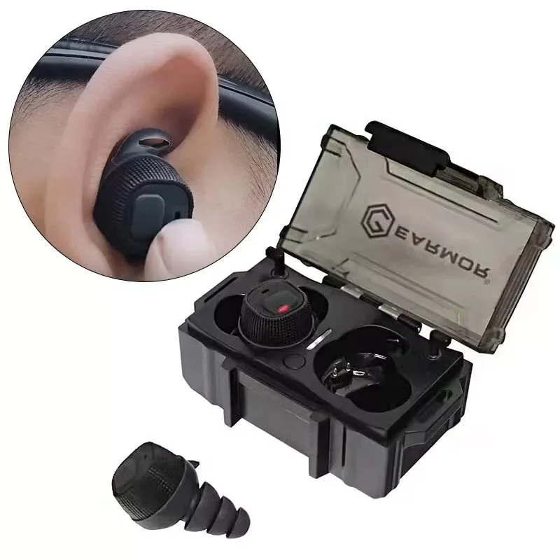 

2022 Electronic Earplug Tactical Noise Reduction Earplug for Shooting Training / Law Enforcement High-noise Environments