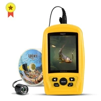 portable underwater fishing finder match with 3308 8 system cmd sensor 3 5 inch tft rgb waterproof monitor fish sea 20m