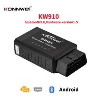 kw910 elm327 bluetooth obd ii car scanner auto diagnostic interface obdii engine code reader scan tool for android free upgrade