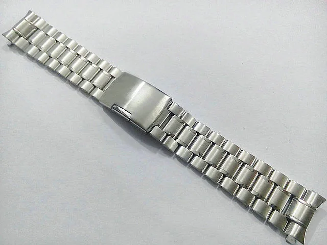 

Ремешок для часов Omega Sea Master 007 аксессуары для часов Ремешок, цепочка для часов из нержавеющей стали с 3 бусинами, 18 20 22 мм