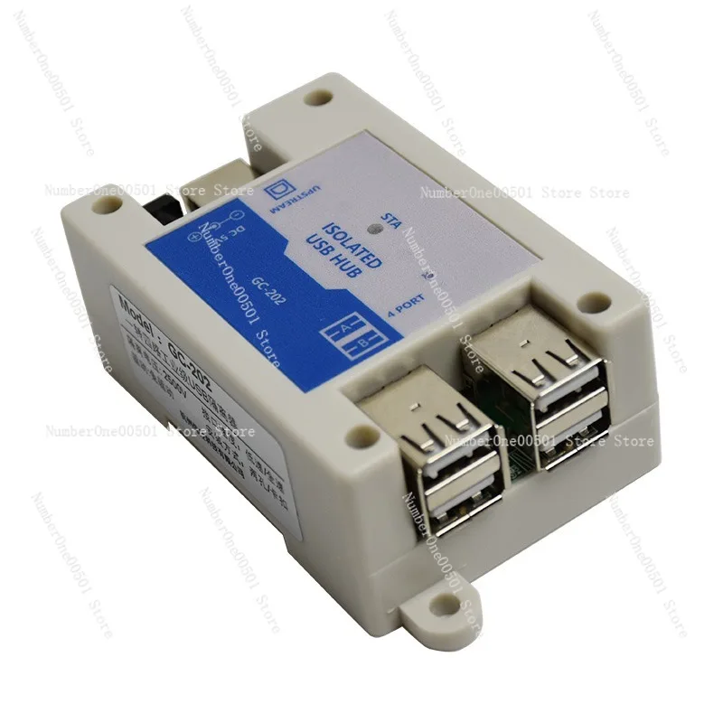 Четырехъядерный USB-изолятор USB-концентратор Модуль один в четыре с корпусом