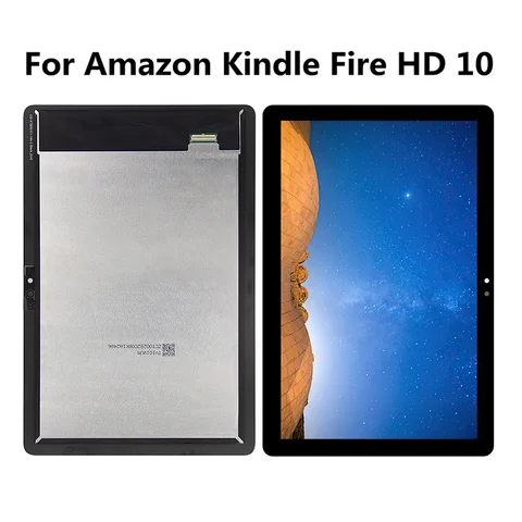 ЖК-дисплей 10,1 дюйма для Amazon Fire HD 10/10 Plus 11 поколения T76N2B T76N2P, запасные части