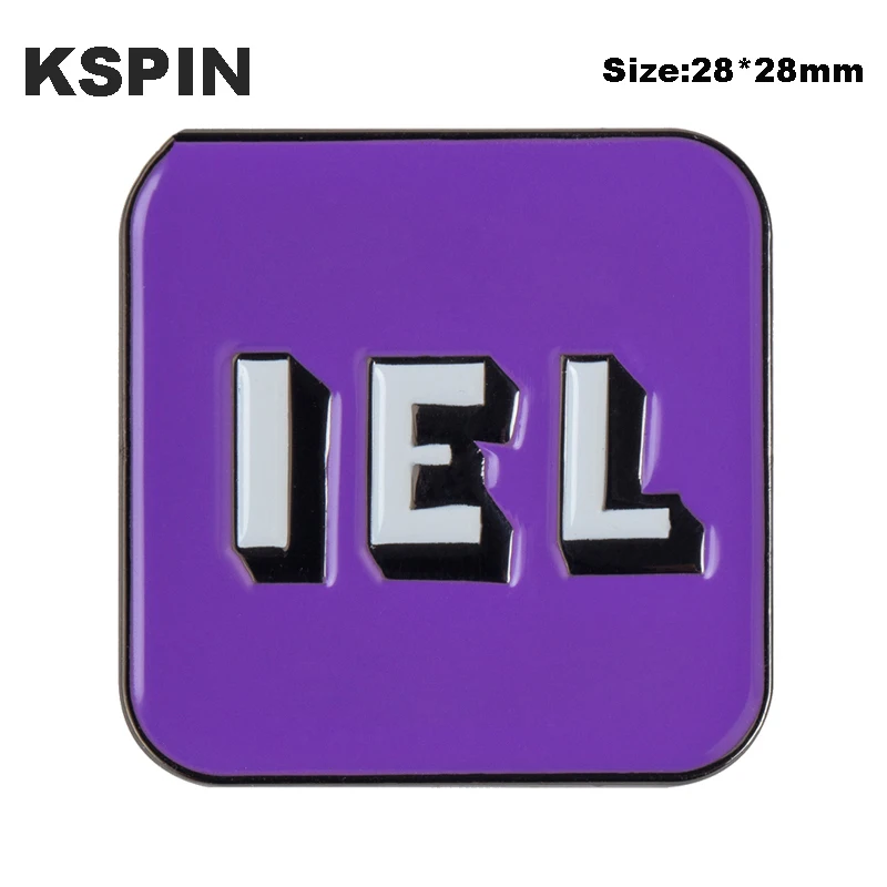 

IEL Badge Pins Badge Brooch Badges on Backpack Pin Brooch