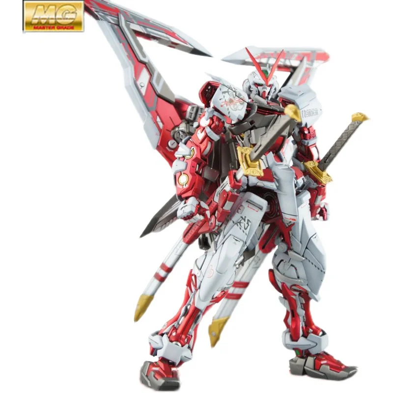 

Anime Peripherals Gundam Taipan MG 6601 Red Heresy with Great Sword 1/100 Assembled Models Ornaments Figures Toys Gifts