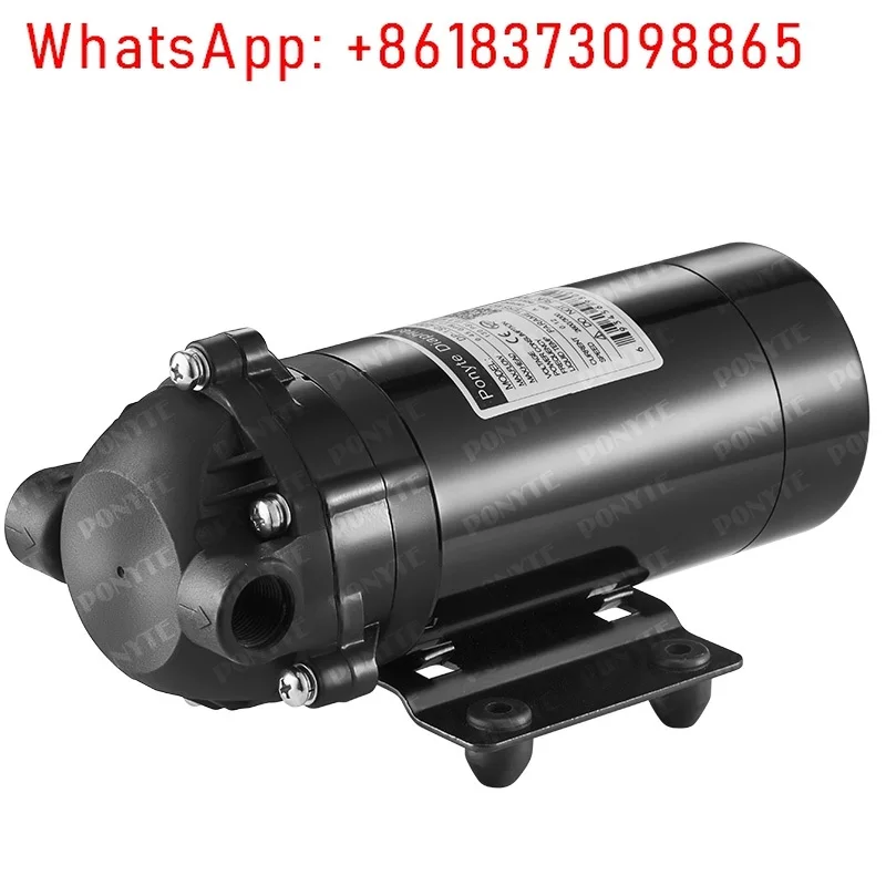 Фото DP-180A/220V миниатюрный водяной насос для очистки мембранного насоса Yimei спрей высокого давления переменного тока №1