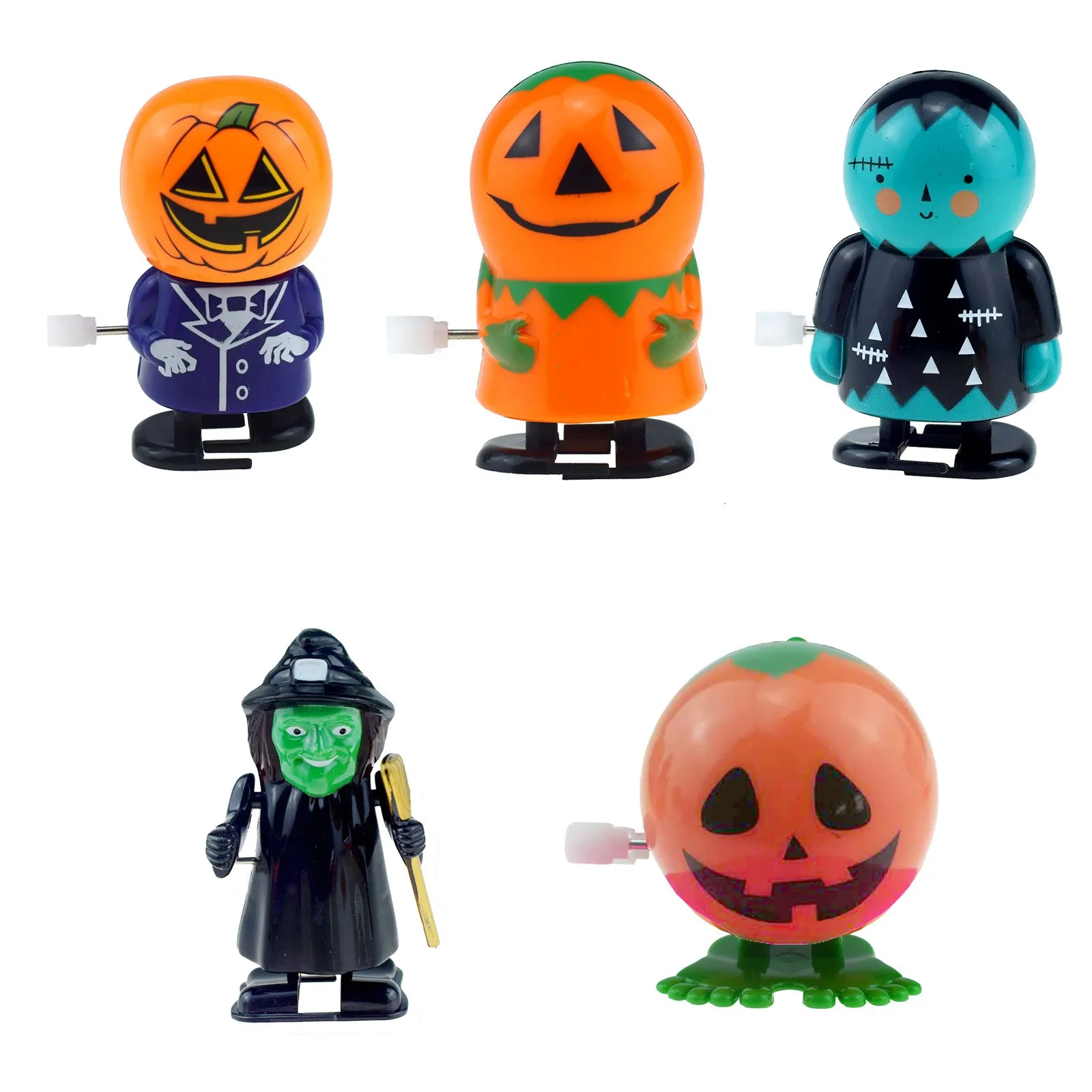 

Educational Wind Pumpkin Halloween Toy Clockwork Up Toys Education Wind Up Teeth Chomping Chattering Teeth Style 30pcs