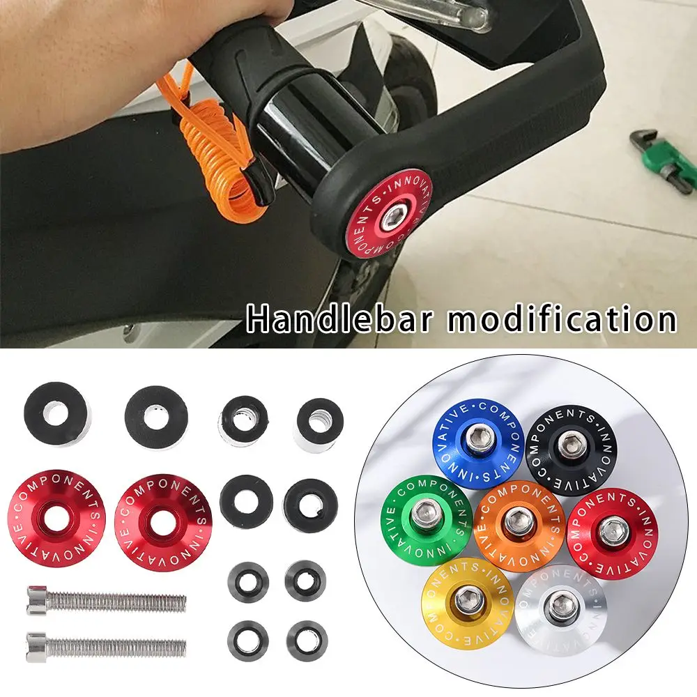 

Anti Vibration For Big Engine Motorbike Accessories Weight Handle Bar Plug Hand Grips Cap Motorcycle Handlebar End