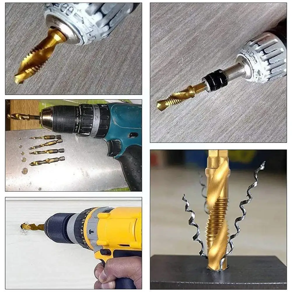 

Сверло с шестигранным хвостовиком и покрытием, М5, М4, М10, м3, М8, М6