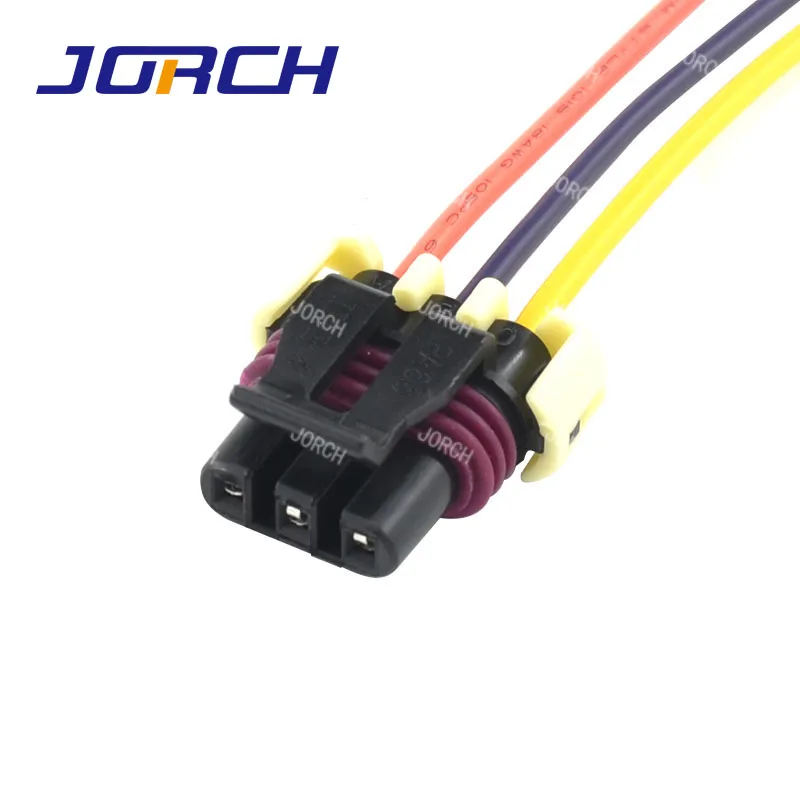 1/5/10 комплектов, 3 контакта, серия 1,5, датчик положения подшипника, водонепроницаемый автомобильный соединитель жгута проводов 12059595