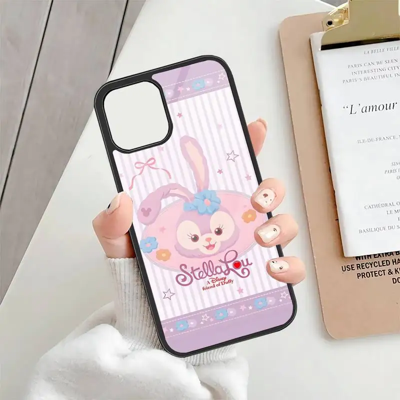 Чехол для телефона Disney Stella Lou iPhone 13 14 11 12 Max Pro Mini 8 7 6 Plus X Xs XR SE 2020 качественный