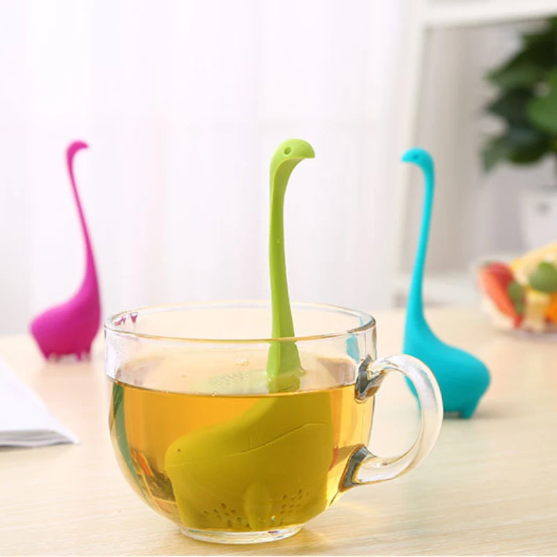 

Cartoon Tea Infuser Strainer Cha Filter Te Novel Kitchen Accessories Tea Ball Teapot Household Items Useful Kitchen Tool Utensil