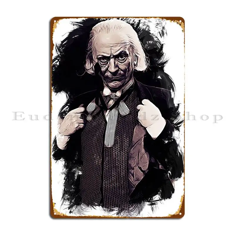

1st Doctor - Sketch Metal Plaque Cinema Bar Living Room Printing Design Tin Sign Poster
