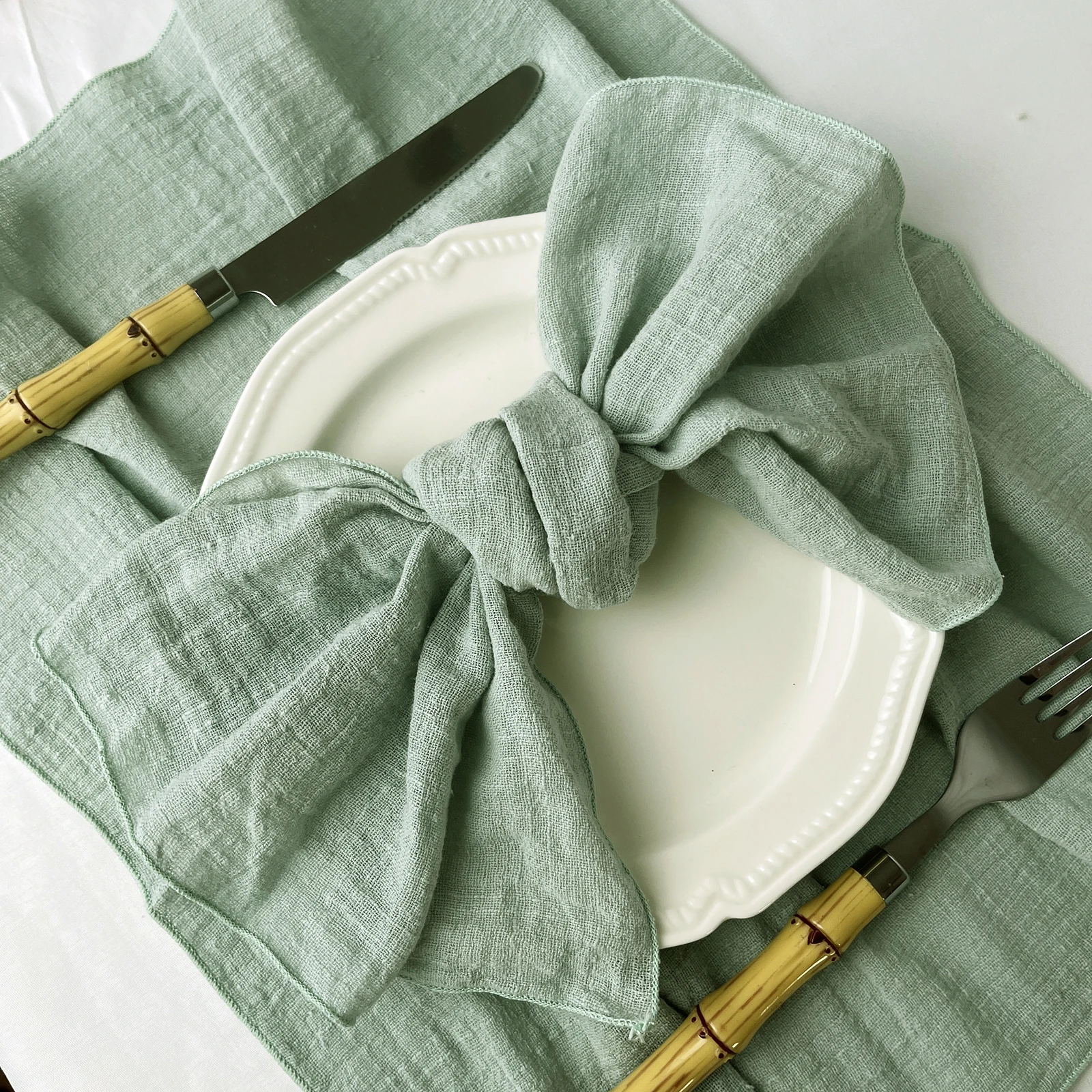 

10 шт. рождественские салфетки 30x30 см, хлопчатобумажные салфетки, марлевая ткань для свадьбы, Нового года, повседневного использования, ужин, чайное полотенце, декор стола