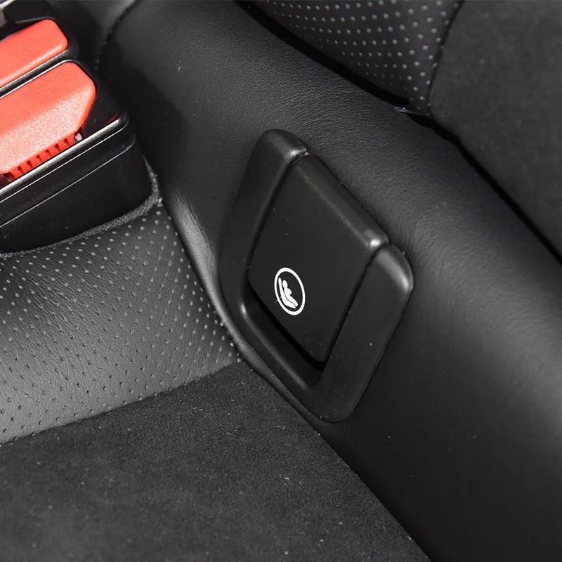 

For Volvo Child Child Safety Snap Fitting Seat Slot Cover Trim Child Seat Buckle Trim Cover for XC40 XC60 V60 S90