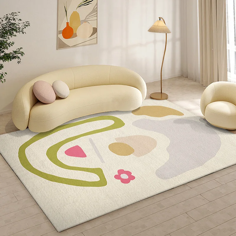 Clean Simplicity Comfortable Carpets for Home Living Room Nordic Rugs Decoration Bedroom Lounge Rug Soft Fluffy Door Mat