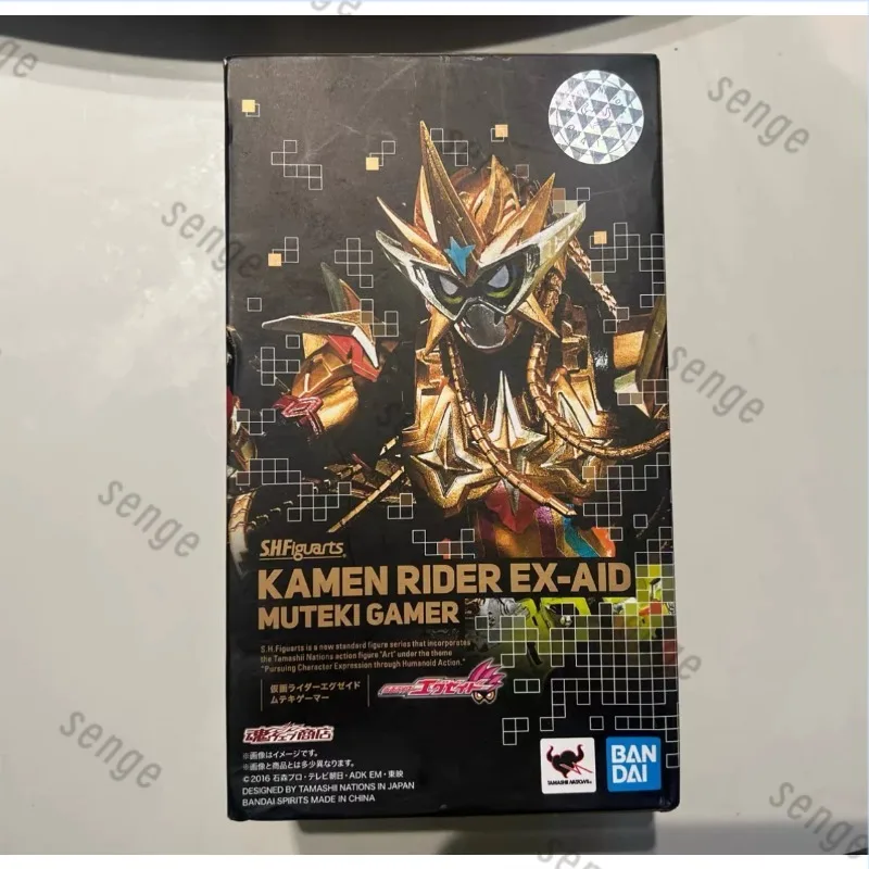 Фото Оригинальная подвижная фигурка Bandai SHF Real Bone Carving Kamen Rider Exide Final Form Invincible Player 1/12 (в наличии) №1