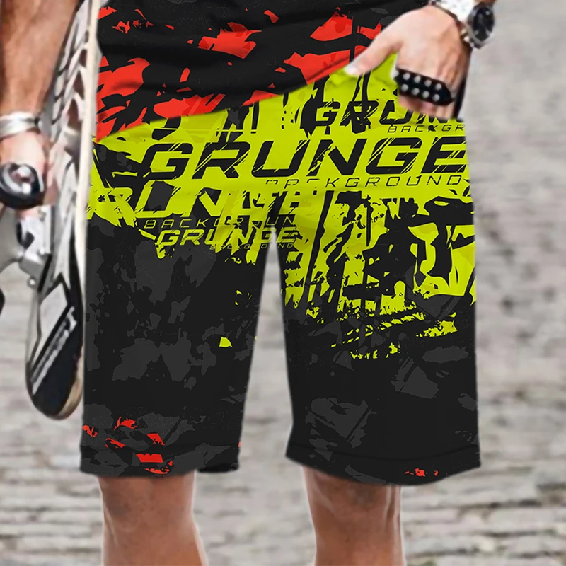 2022 3D Printed Quick Dry Funny Harajuku Pattern Oversized Beach Men/Women Swimsuit Comfortable Men's Shorts Casual Man Loose