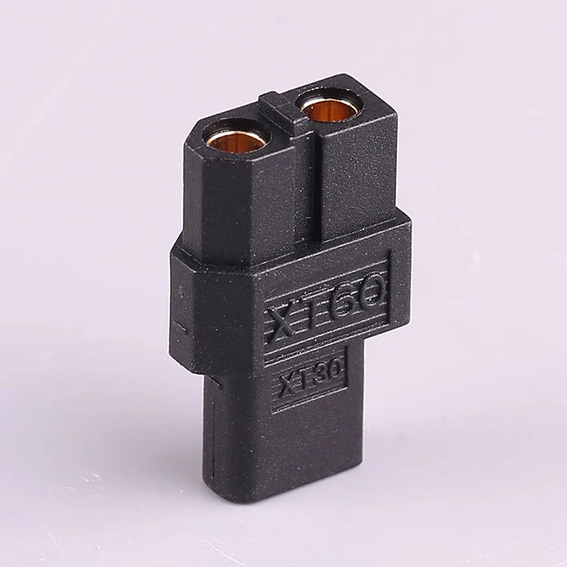 Фото 1/2 шт. новые переходники HOTA XT60 (гнездо) на XT30 (штекер) для аккумуляторов радиоуправляемых моделей самолетов, запасные части №1