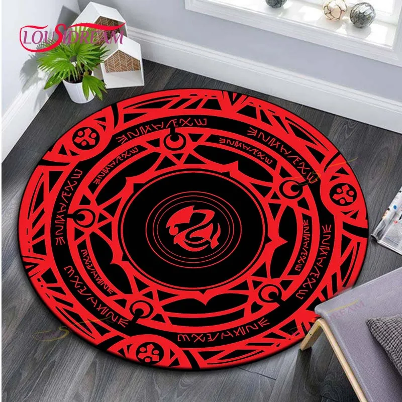 LOUSIDREAM Круглый бархатный ковер