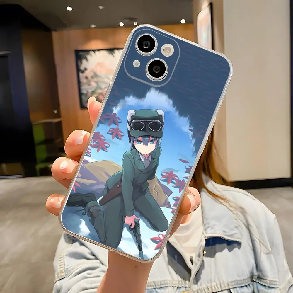 Фото Аниме чехол для телефона K-Kinos J-JourneyS для iPhone 17 Air 16 E 15 14 13 12 Mini 11 Pro Max, противоударный, прозрачный. №3