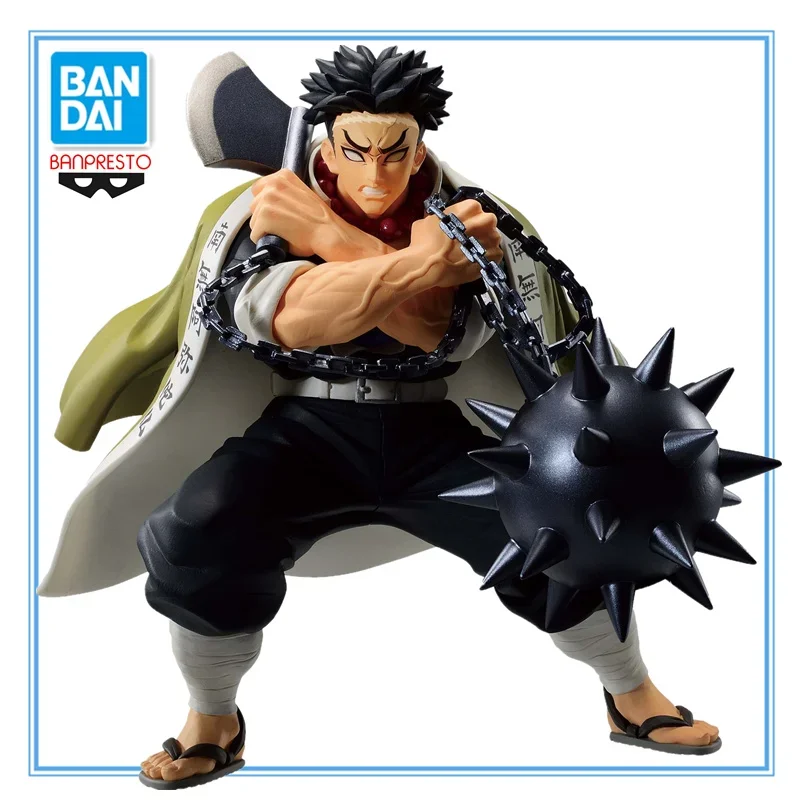 В наличии BANDAI Demon Slayer Аниме Kimetsu No Yaiba VIBRATION STARS Gyomei Himejima ПВХ Фигурки Игрушки