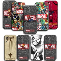 marvel iron man spiderman phone cases for xiaomi redmi note 10 10s 10 pro poco f3 gt x3 gt m3 pro x3 nfc funda soft tpu carcasa