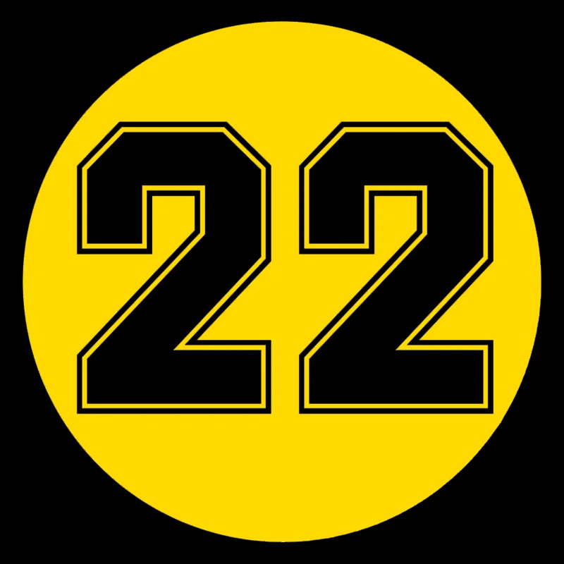 

CK20055 # Выполненный на заказ гоночный номер 22-дюймовая круглая виниловая наклейка для автомобиля, водонепроницаемая наклейка на автомобиль, бампер грузовика