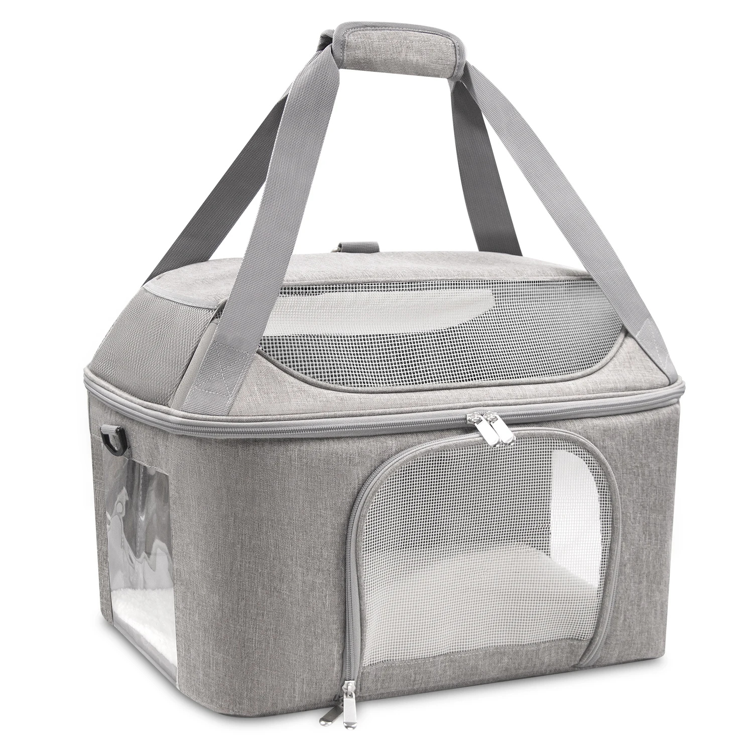 Pet Backpack Breathable Cat Carrier Bag Travel Airline Appro
