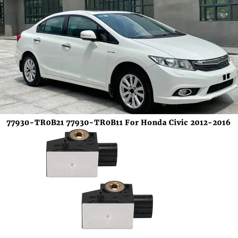 2 шт. автомобильный передний датчик удара 77930-TR0-B11 77930-TR0-B21 для Honda Civic 2012-2016 левый